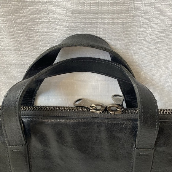 IL Bisonte Black Leather Briefcase GDLC_IB001 - Picture 3 of 13